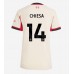 Maillot de foot Liverpool Federico Chiesa #14 Extérieur vêtements Femmes 2025-26 Manches Courtes